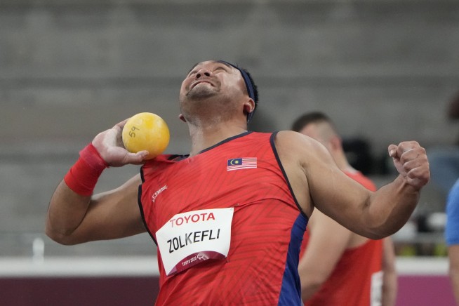 Malaysian shot putter disqualified after winning gold medal