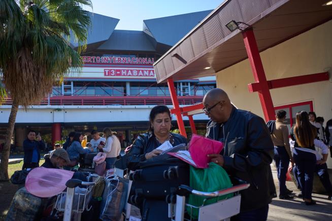 Cuba says airlines can no longer refuel on the island as US blockade deepens energy crisis