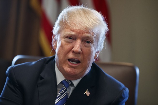 The Latest: Trump announces tariffs on steel, aluminum