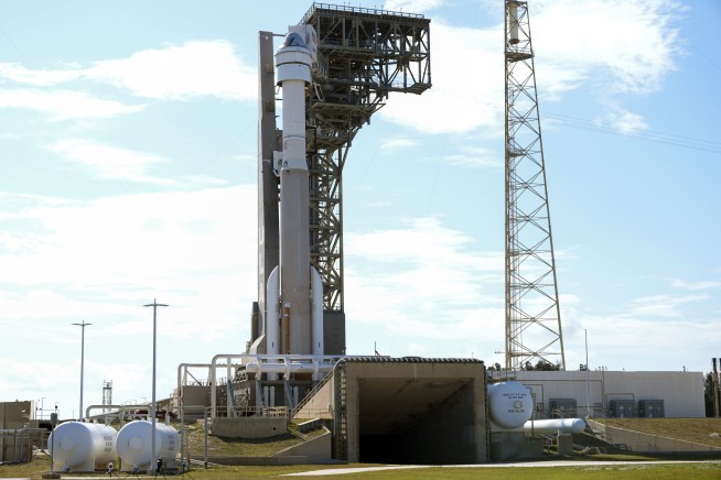 Boeing calls off its first astronaut launch because of valve issue on rocket