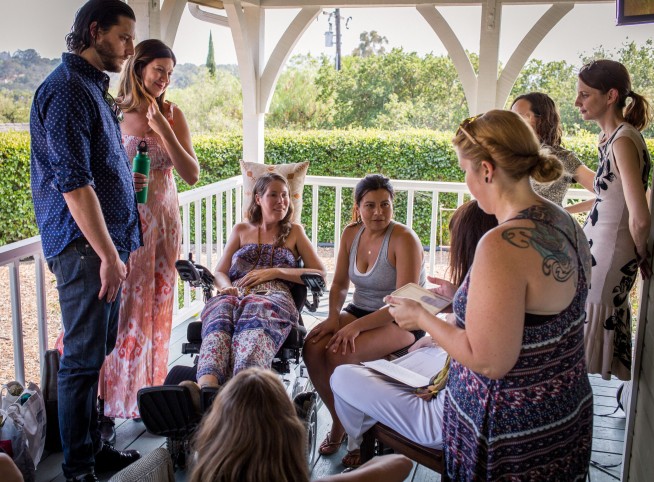 Terminally ill woman holds party before ending her life