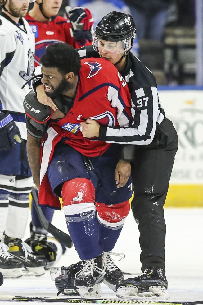 ECHL suspends Panetta after he is accused of racial gesture