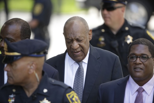 Cosby told police his accuser didn't rebuff his advances