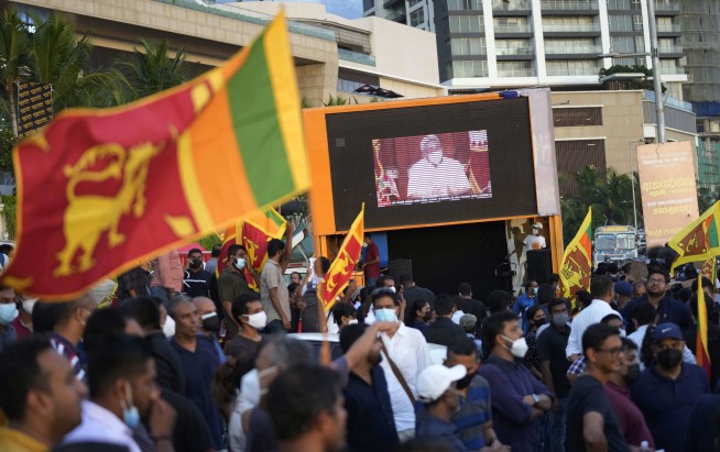 Lawmaker: Sri Lanka president agrees to remove brother as PM