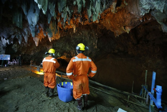 Thailand cave rescue efforts pick up pace as flooding eases