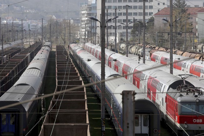 Duo in Austria charged with playing Hitler speeches on train intercom