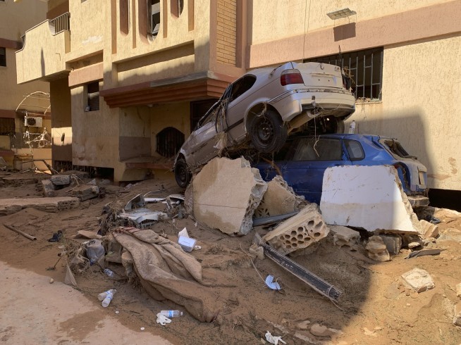 Flooding death toll soars to 11,300 in Libya's coastal city of Derna, aid group says