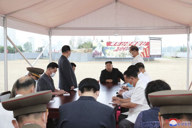 North Korean leader berates officials over hospital project