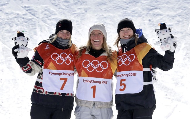 The Latest: Couric says Dutch speedskate as transportation