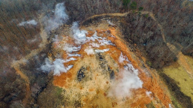 Underground fire at Arkansas dump raises health concerns