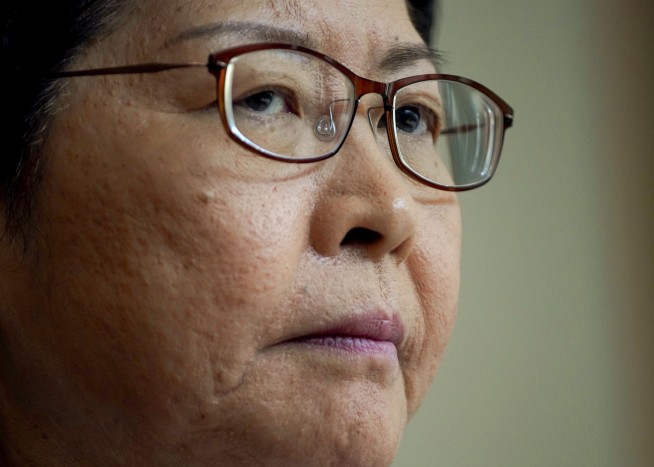 Lam says Chinese military could step in if uprising gets bad