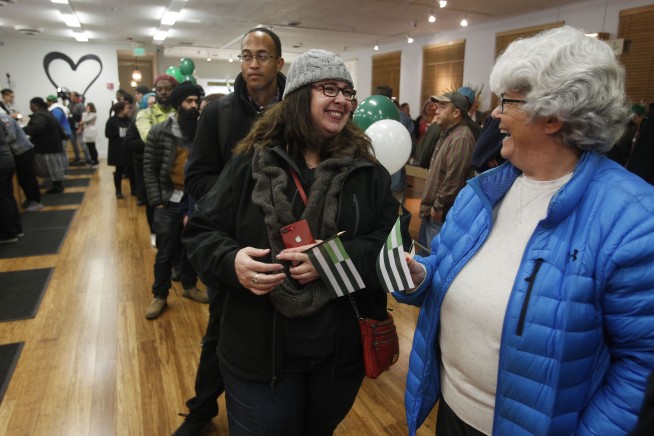 The Latest: California's legal pot buyers embrace regulation