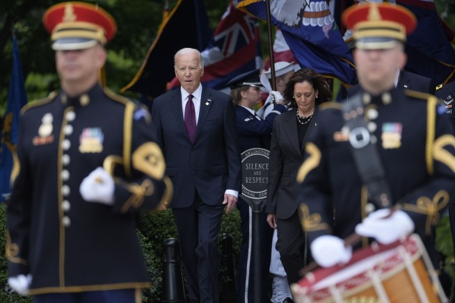 Biden says each generation has to 'earn' freedom, in solemn Memorial Day remarks