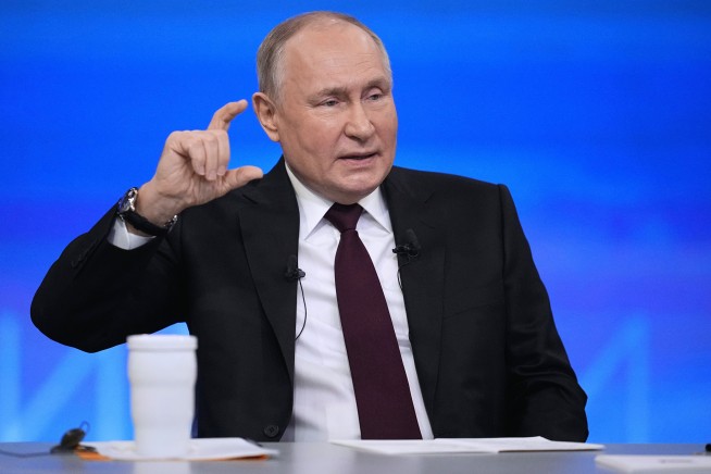 An emboldened, confident Putin says there will be no peace in Ukraine until Russia's goals are met