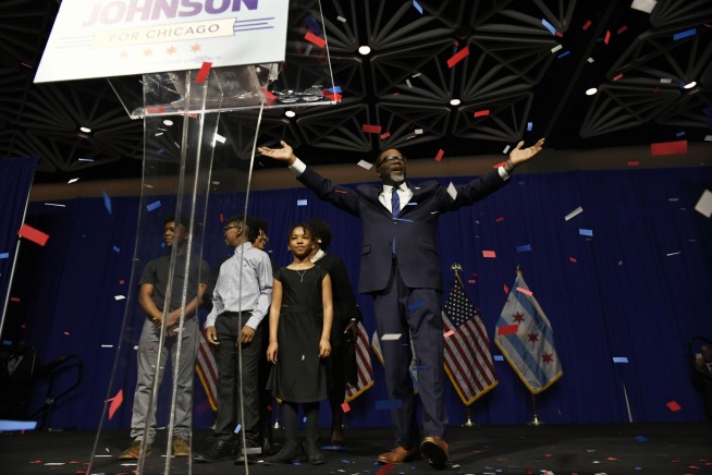 Johnson elected Chicago mayor in victory for progressives