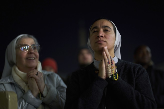 A weak Pope Francis thanks people for their prayers 'from the bottom of my heart' in audio message