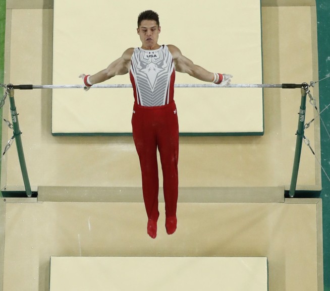 Japan's Uchimura adds to collection of gold in all-around