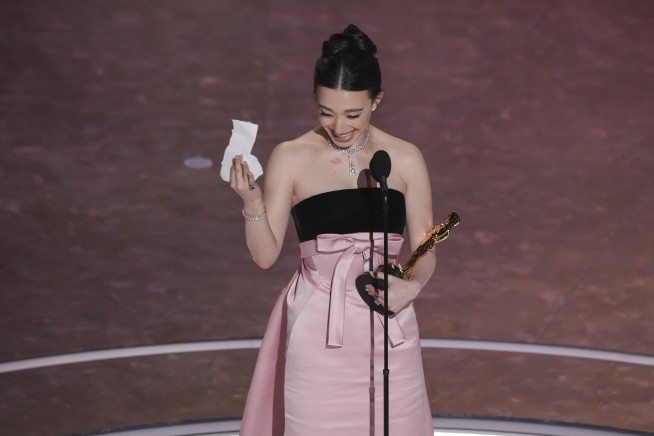 Breakout star Mikey Madison wins best actress Oscar for ‘Anora’ over Hollywood veteran Demi Moore