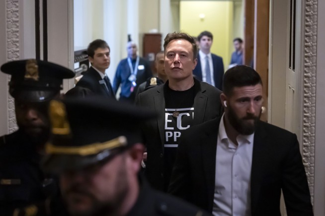 Elon Musk tells Republican lawmakers he's not to blame for federal firings