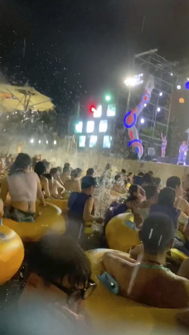 Wuhan pool parties bring post-coronavirus relief in China