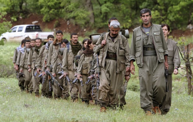 The PKK Kurdish militant group will disarm and disband as part of a peace initiative with Turkey
