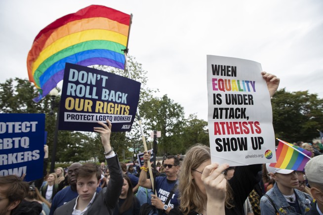 Supreme Court weighs LGBT people's rights