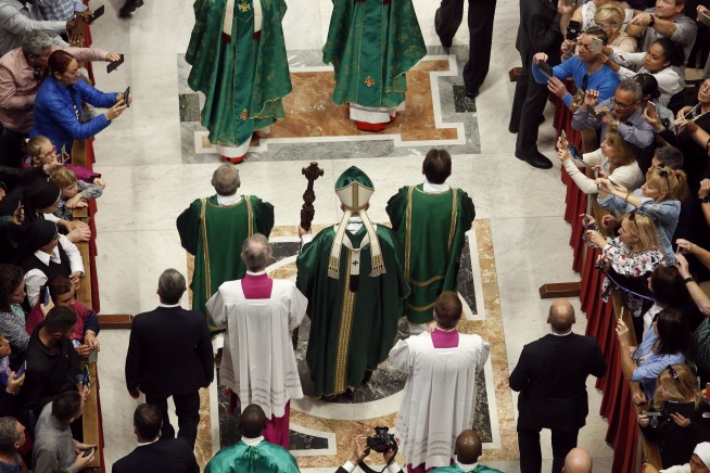 After bishops call for married priests, pope urges new ways