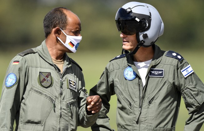 Germany welcomes Israeli air force for first joint exercise