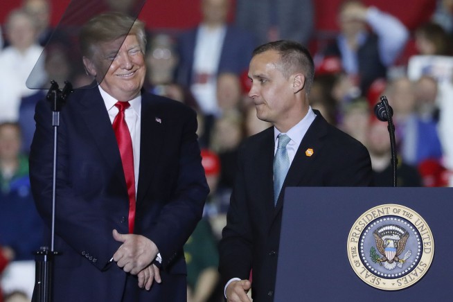 Trump throws support behind possible Lewandowski Senate run