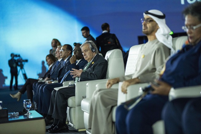 UN chief, Gore, others give heated warnings in climate talks