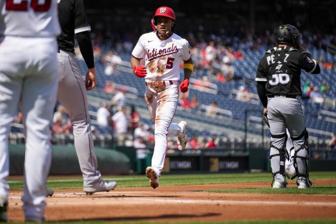 Washington Nationals on X: CJ Abrams has the 1st triple of his