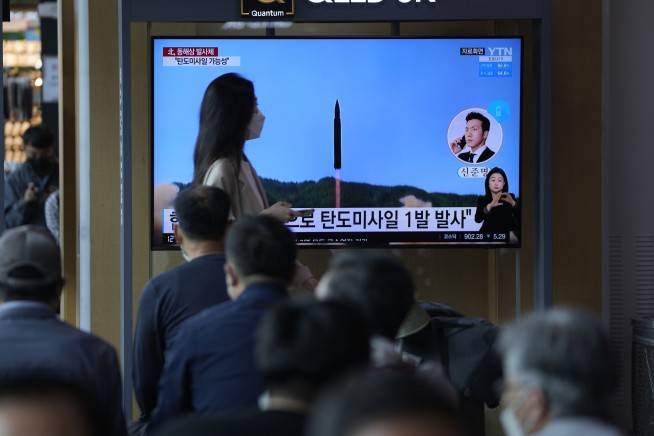 North Korea fires ballistic missile amid rising animosities