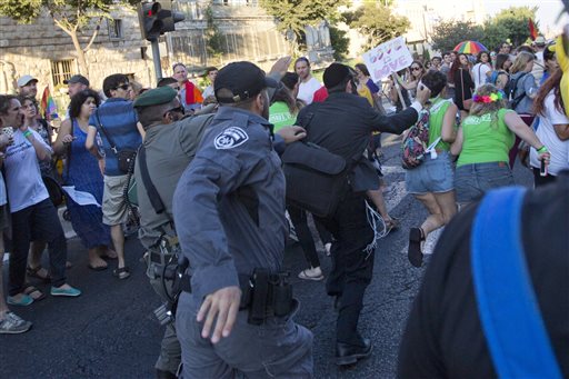 Man stabs several people at Jerusalem gay pride parade