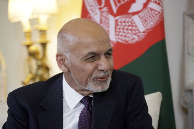 Afghan president appears to win new term in initial results