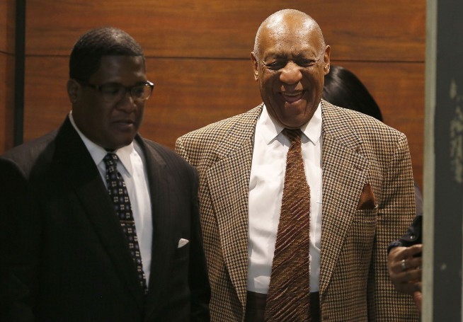 Lawyers clash over use of accusers' names at Cosby hearing