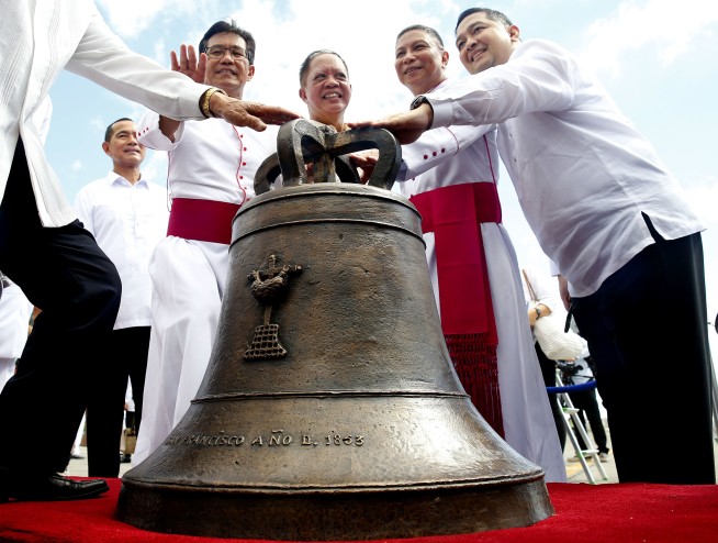 US returns 3 disputed bells taken from Philippines in 1901