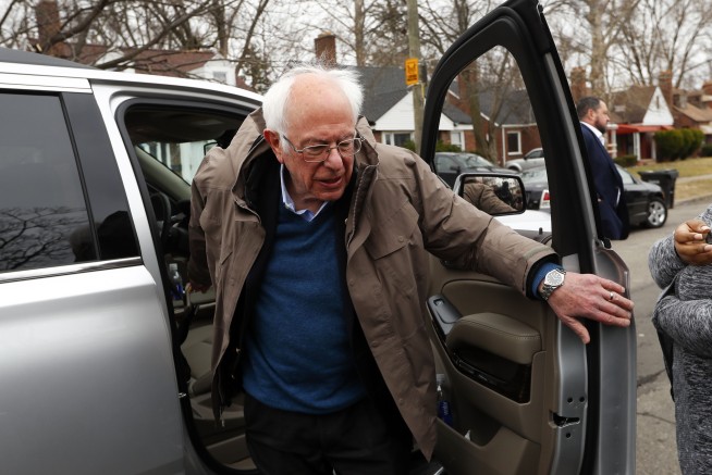 The Latest: Sanders wins North Dakota caucuses