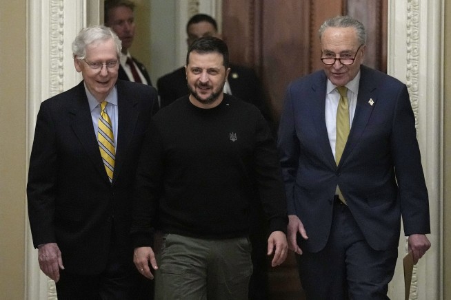 Zelenskyy pleads for Ukraine aid at Capitol and White House, says to US: Our fight is yours