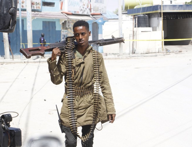 Gunmen storm hotel in Somali capital, leave 20 dead