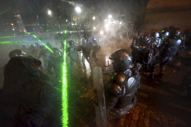 Georgia suspends talks on joining the European Union and accuses the bloc of blackmail