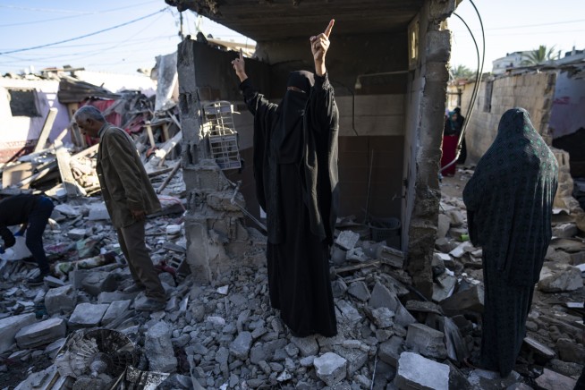 Netanyahu says he told the US that he opposes a Palestinian state in any postwar scenario