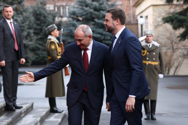 Vance is in Armenia, a country no sitting US president or vice president has visited before