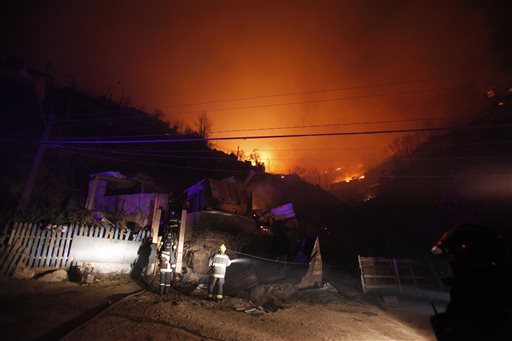 Chile: 16 dead, toll rising in Valparaiso fire