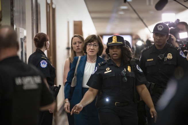 Police boost security at Capitol amid tension over Kavanaugh
