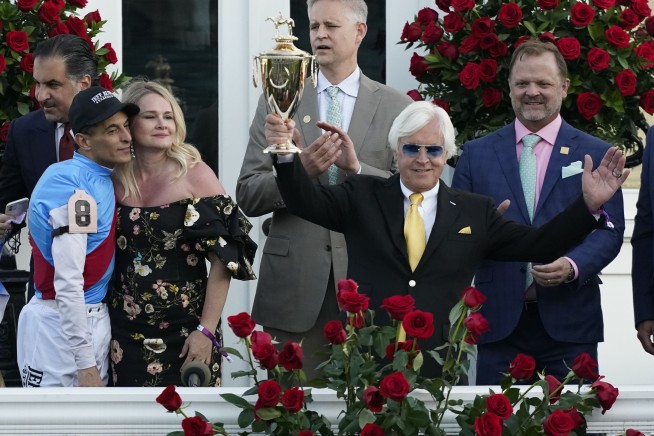 Baffert says Derby winner Medina Spirit tested positive