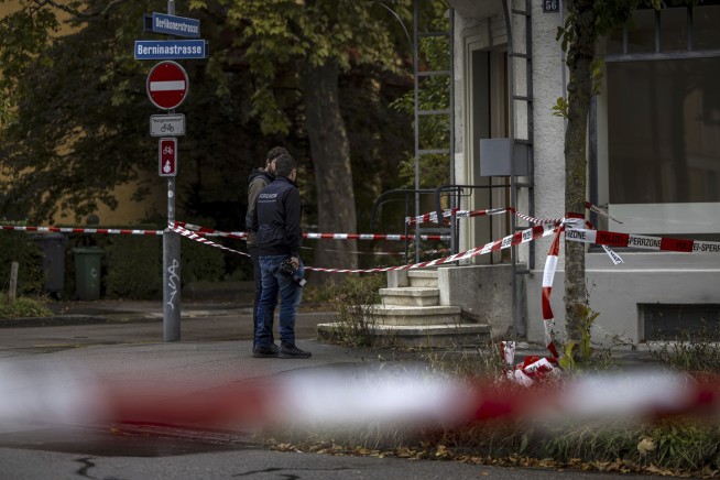 Swiss police say a man attacked and injured 3 children in Zurich