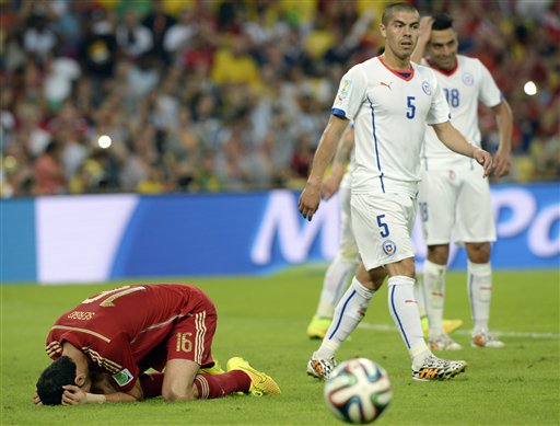 Spain out; Netherlands cruising; Africa struggles