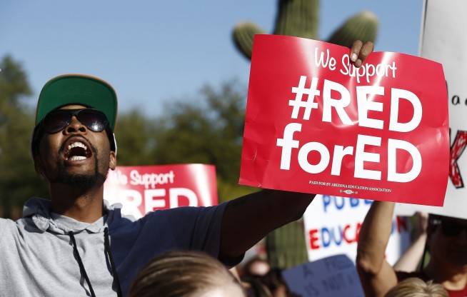 The Latest: Oklahoma teacher walkout to continue next week