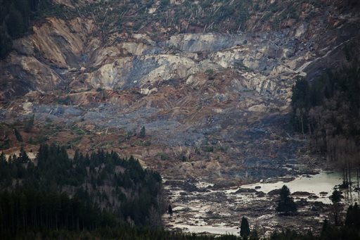 No 'signs of life' after huge Washington landslide