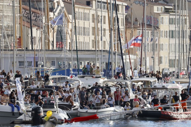 Olympic torch begins journey across France after festive welcome in Marseille before Summer Games